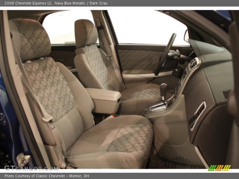 Navy Blue Metallic / Dark Gray 2008 Chevrolet Equinox LS