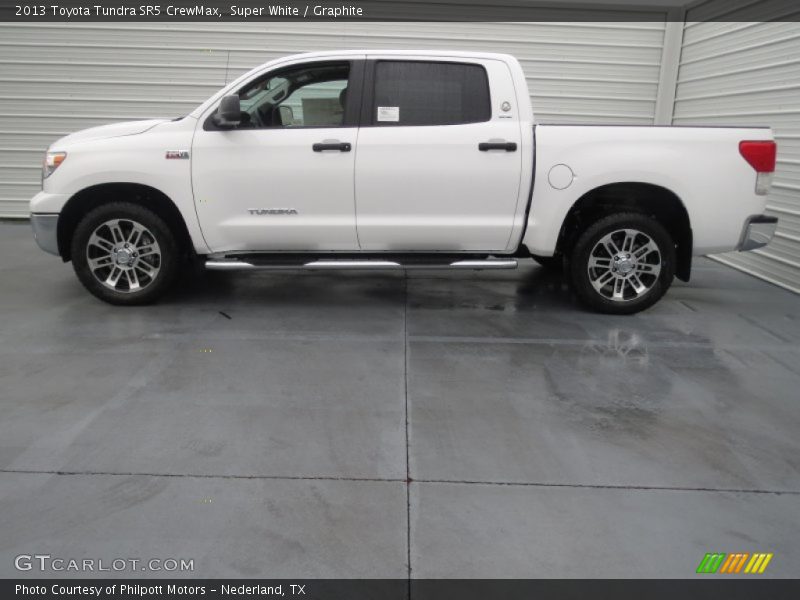 Super White / Graphite 2013 Toyota Tundra SR5 CrewMax