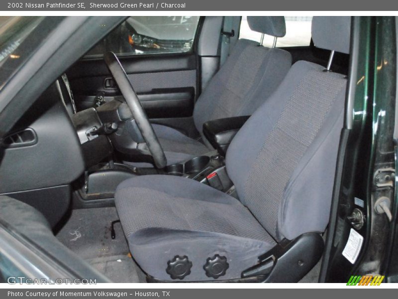 Sherwood Green Pearl / Charcoal 2002 Nissan Pathfinder SE