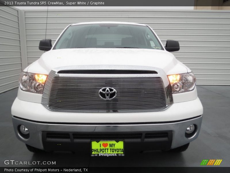 Super White / Graphite 2013 Toyota Tundra SR5 CrewMax