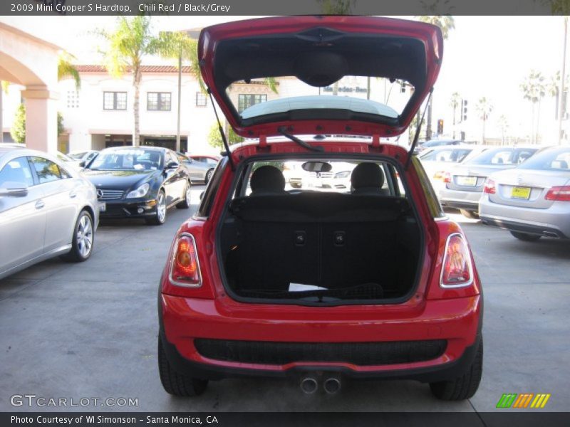 Chili Red / Black/Grey 2009 Mini Cooper S Hardtop