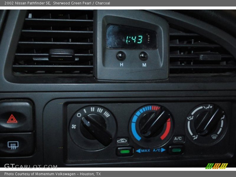 Sherwood Green Pearl / Charcoal 2002 Nissan Pathfinder SE