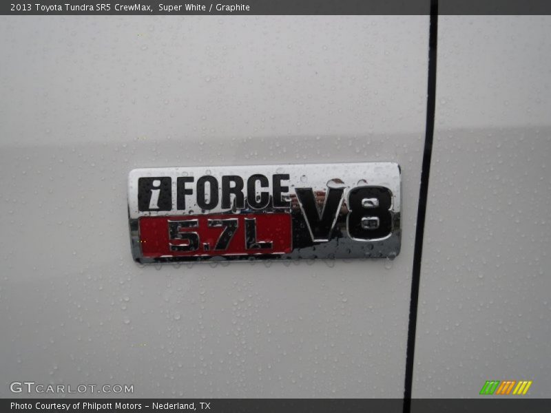 Super White / Graphite 2013 Toyota Tundra SR5 CrewMax