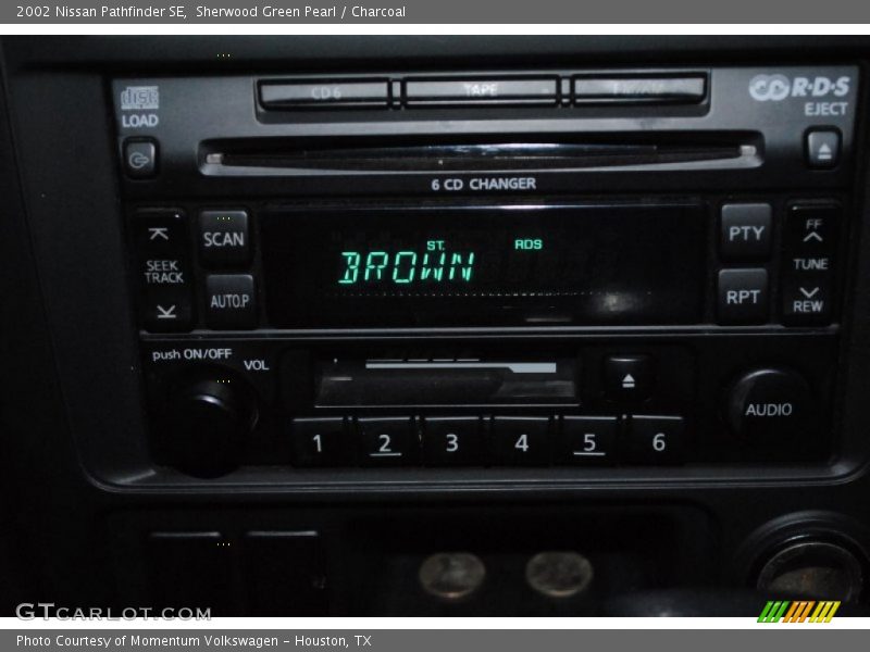 Sherwood Green Pearl / Charcoal 2002 Nissan Pathfinder SE