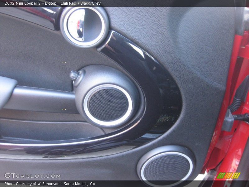 Chili Red / Black/Grey 2009 Mini Cooper S Hardtop