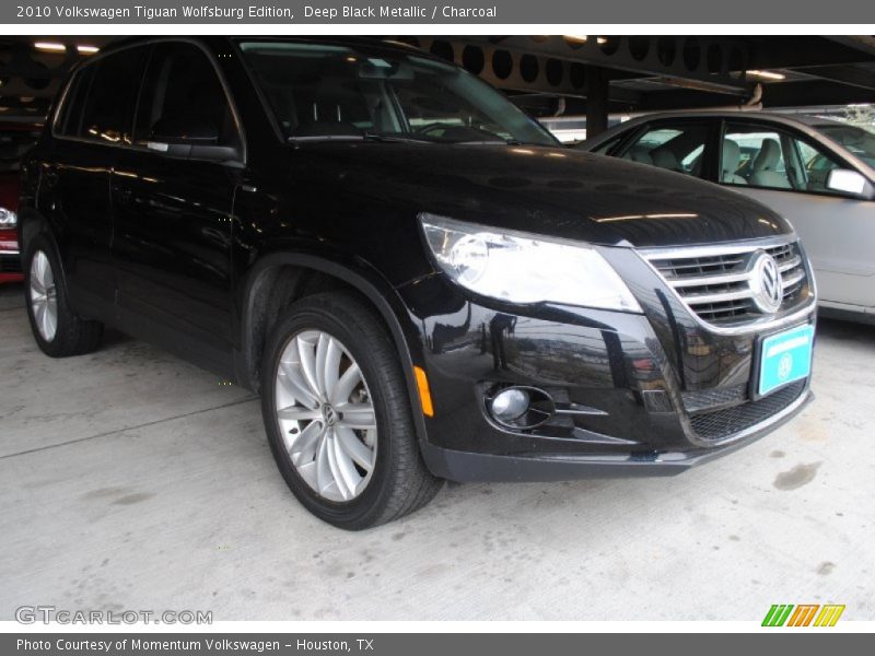 Deep Black Metallic / Charcoal 2010 Volkswagen Tiguan Wolfsburg Edition