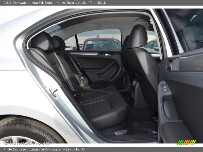 Reflex Silver Metallic / Titan Black 2013 Volkswagen Jetta SEL Sedan