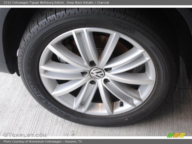 Deep Black Metallic / Charcoal 2010 Volkswagen Tiguan Wolfsburg Edition