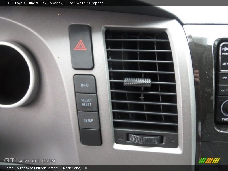 Super White / Graphite 2013 Toyota Tundra SR5 CrewMax