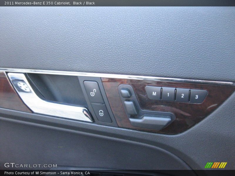Black / Black 2011 Mercedes-Benz E 350 Cabriolet