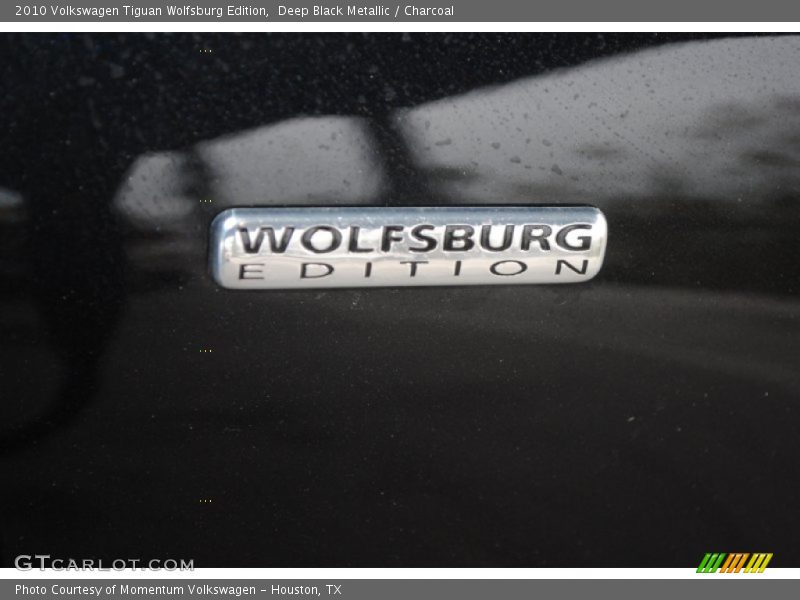 Deep Black Metallic / Charcoal 2010 Volkswagen Tiguan Wolfsburg Edition