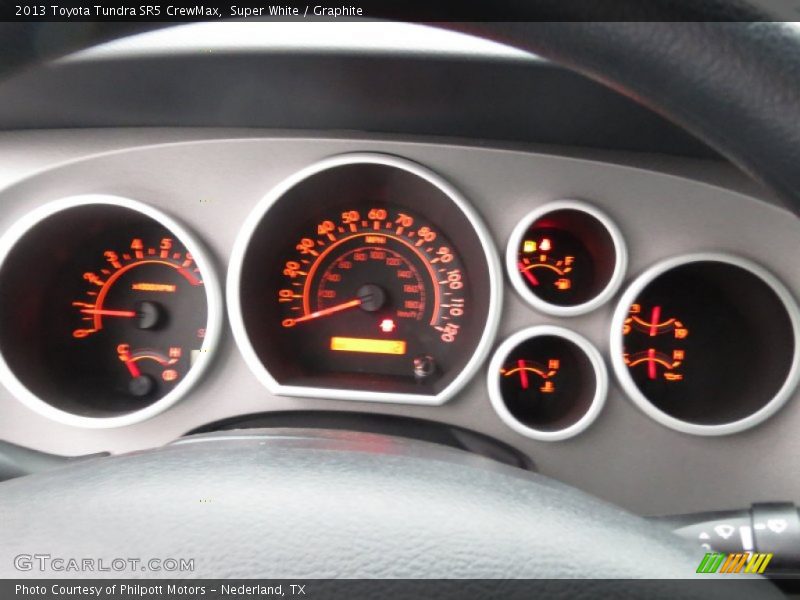 Super White / Graphite 2013 Toyota Tundra SR5 CrewMax