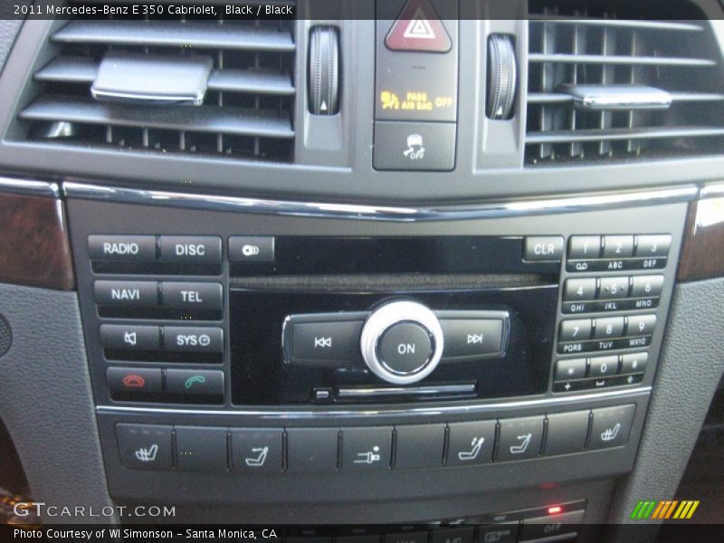 Black / Black 2011 Mercedes-Benz E 350 Cabriolet