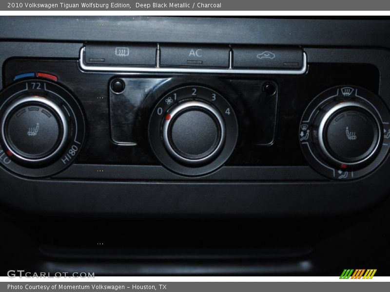 Deep Black Metallic / Charcoal 2010 Volkswagen Tiguan Wolfsburg Edition