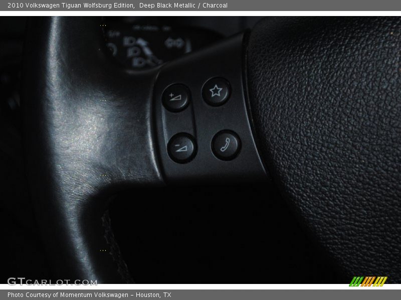 Deep Black Metallic / Charcoal 2010 Volkswagen Tiguan Wolfsburg Edition