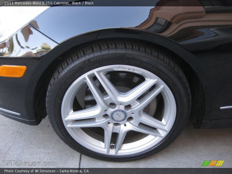Black / Black 2011 Mercedes-Benz E 350 Cabriolet