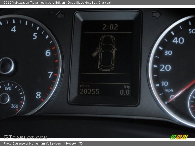 Deep Black Metallic / Charcoal 2010 Volkswagen Tiguan Wolfsburg Edition