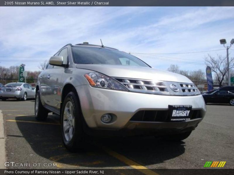 Sheer Silver Metallic / Charcoal 2005 Nissan Murano SL AWD