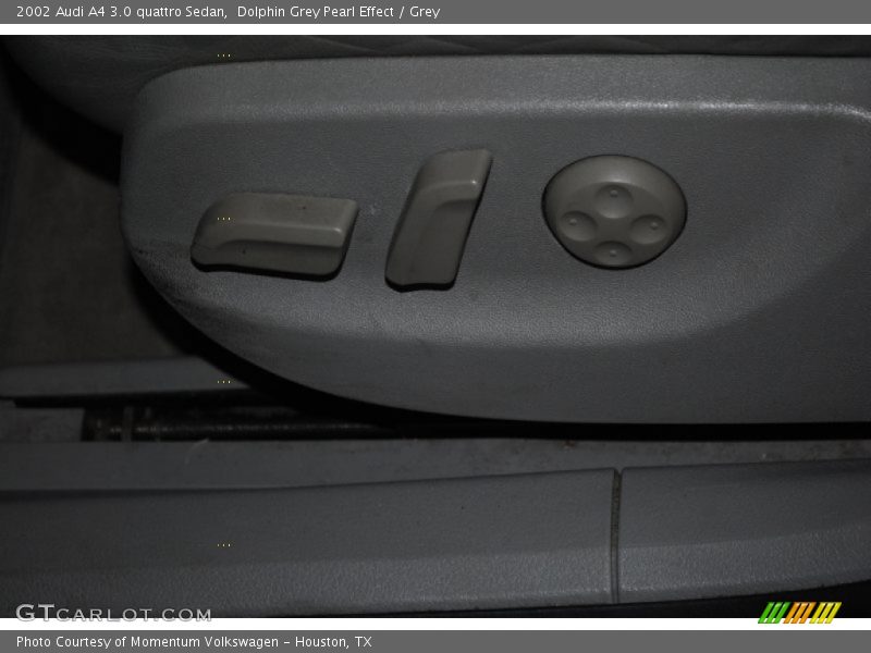 Dolphin Grey Pearl Effect / Grey 2002 Audi A4 3.0 quattro Sedan