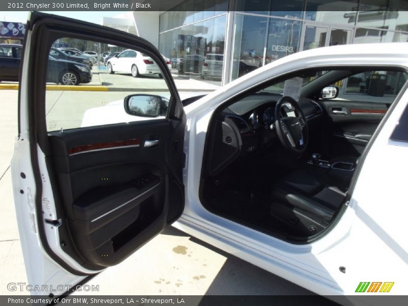 Bright White / Black 2012 Chrysler 300 Limited