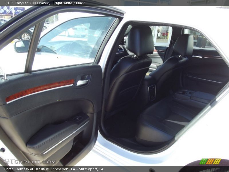 Bright White / Black 2012 Chrysler 300 Limited