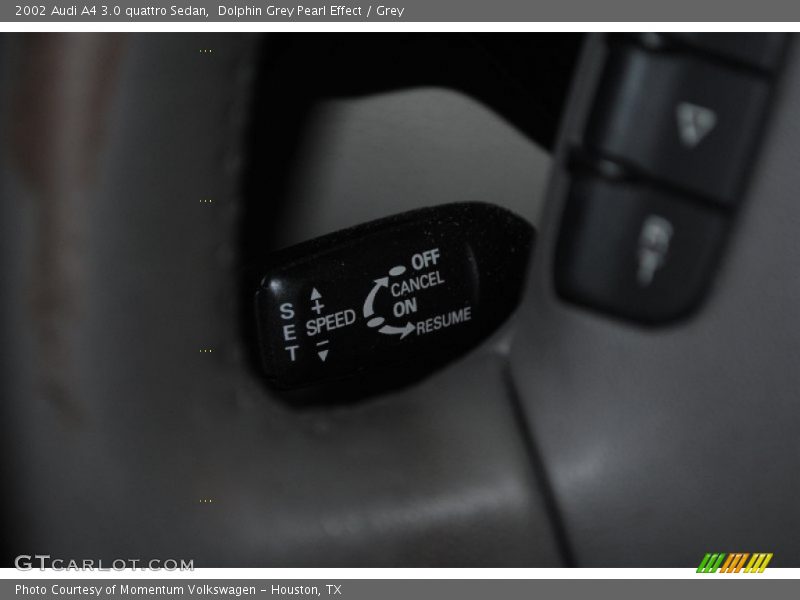 Dolphin Grey Pearl Effect / Grey 2002 Audi A4 3.0 quattro Sedan
