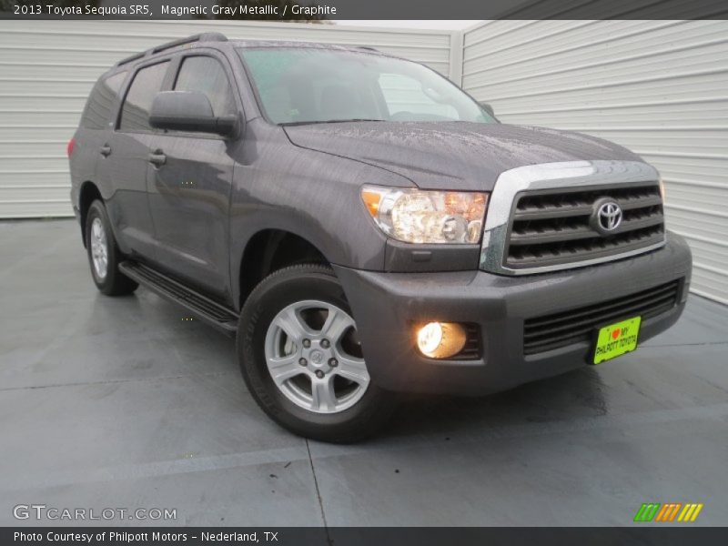 Magnetic Gray Metallic / Graphite 2013 Toyota Sequoia SR5