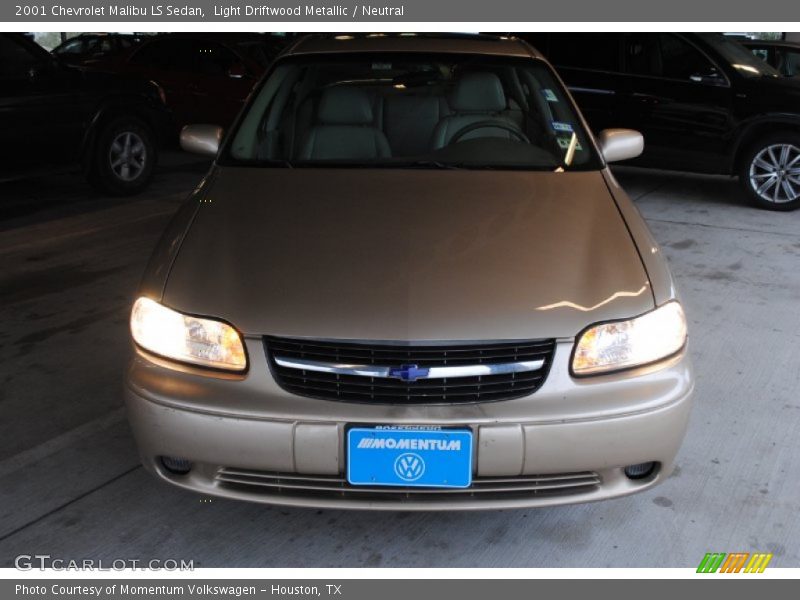 Light Driftwood Metallic / Neutral 2001 Chevrolet Malibu LS Sedan