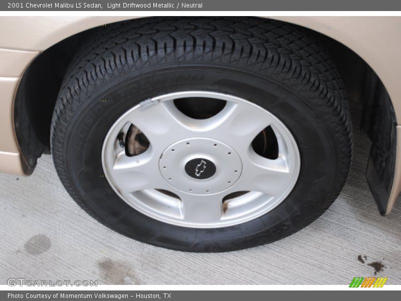 Light Driftwood Metallic / Neutral 2001 Chevrolet Malibu LS Sedan