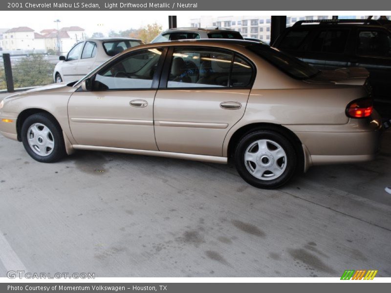 Light Driftwood Metallic / Neutral 2001 Chevrolet Malibu LS Sedan