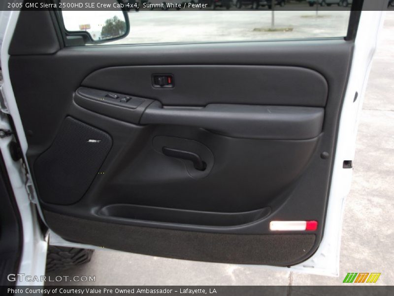 Summit White / Pewter 2005 GMC Sierra 2500HD SLE Crew Cab 4x4
