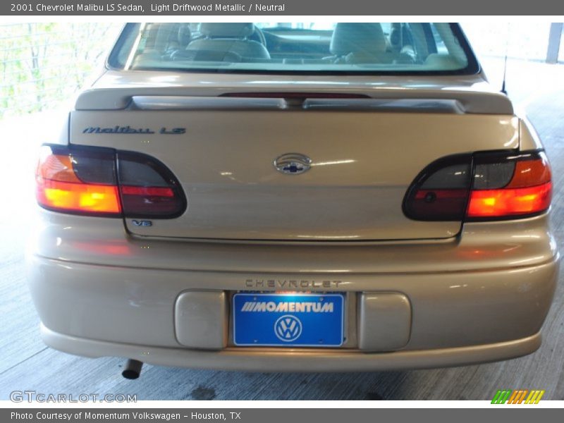 Light Driftwood Metallic / Neutral 2001 Chevrolet Malibu LS Sedan