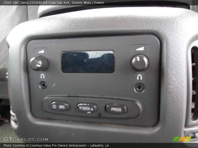 Summit White / Pewter 2005 GMC Sierra 2500HD SLE Crew Cab 4x4