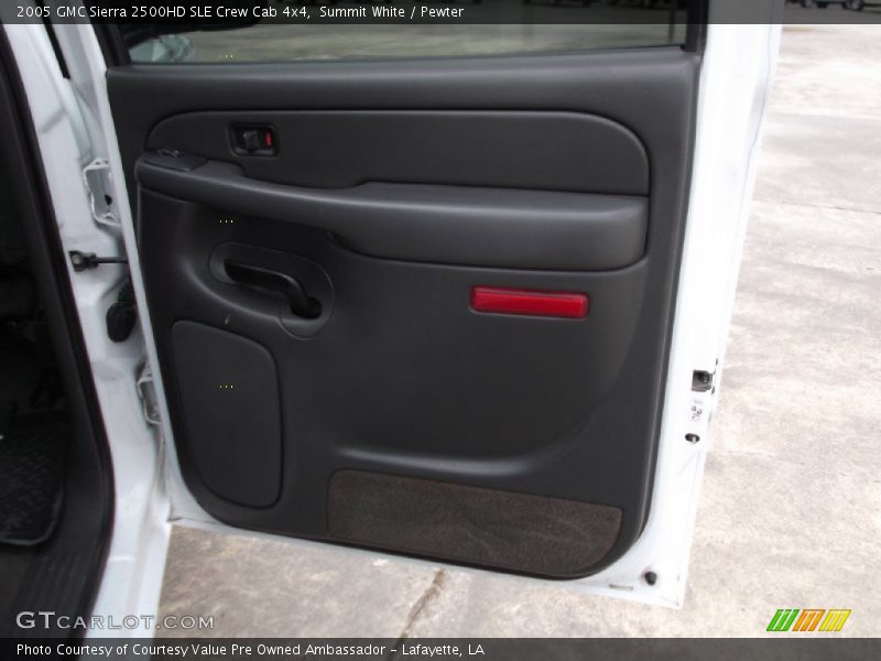 Summit White / Pewter 2005 GMC Sierra 2500HD SLE Crew Cab 4x4
