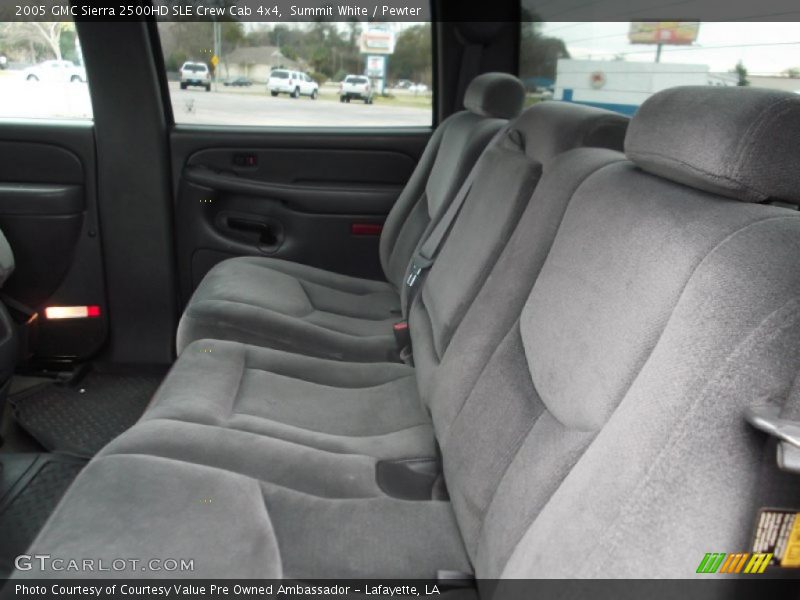 Summit White / Pewter 2005 GMC Sierra 2500HD SLE Crew Cab 4x4
