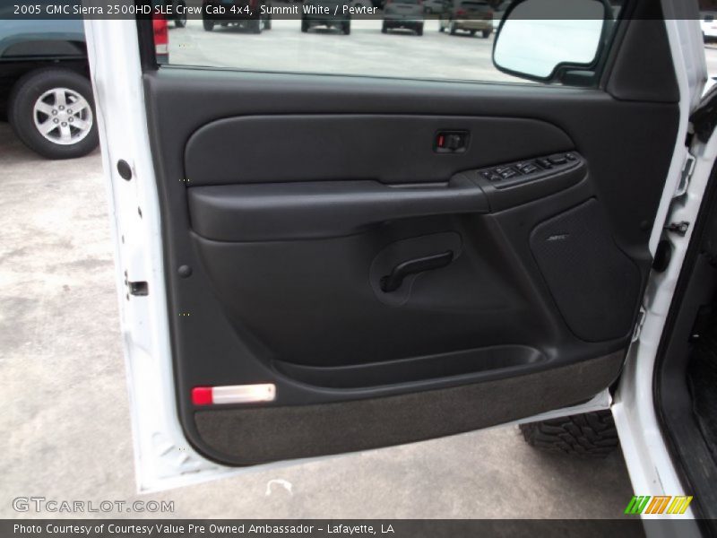 Summit White / Pewter 2005 GMC Sierra 2500HD SLE Crew Cab 4x4