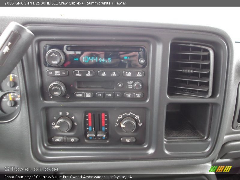 Summit White / Pewter 2005 GMC Sierra 2500HD SLE Crew Cab 4x4