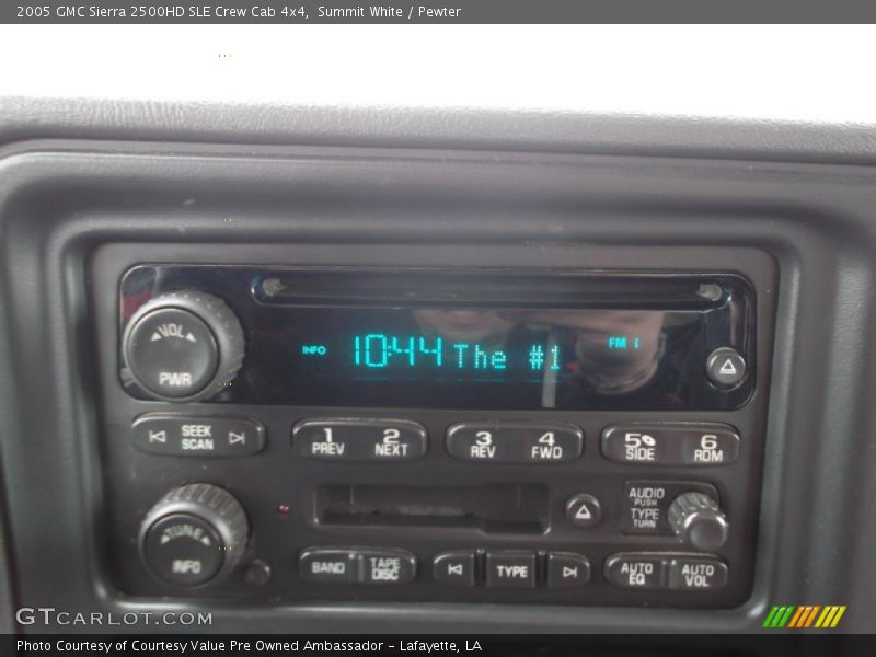 Summit White / Pewter 2005 GMC Sierra 2500HD SLE Crew Cab 4x4