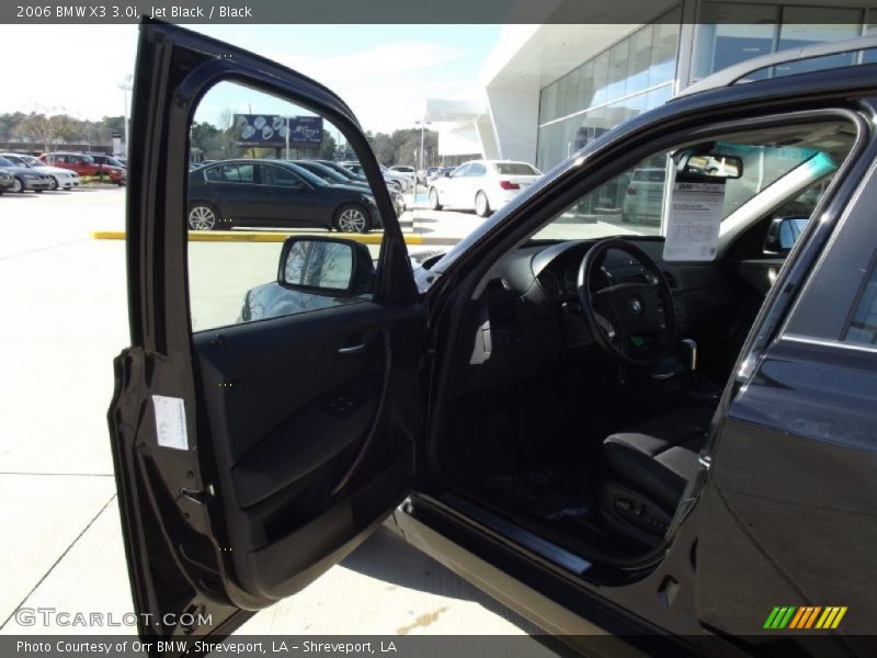 Jet Black / Black 2006 BMW X3 3.0i