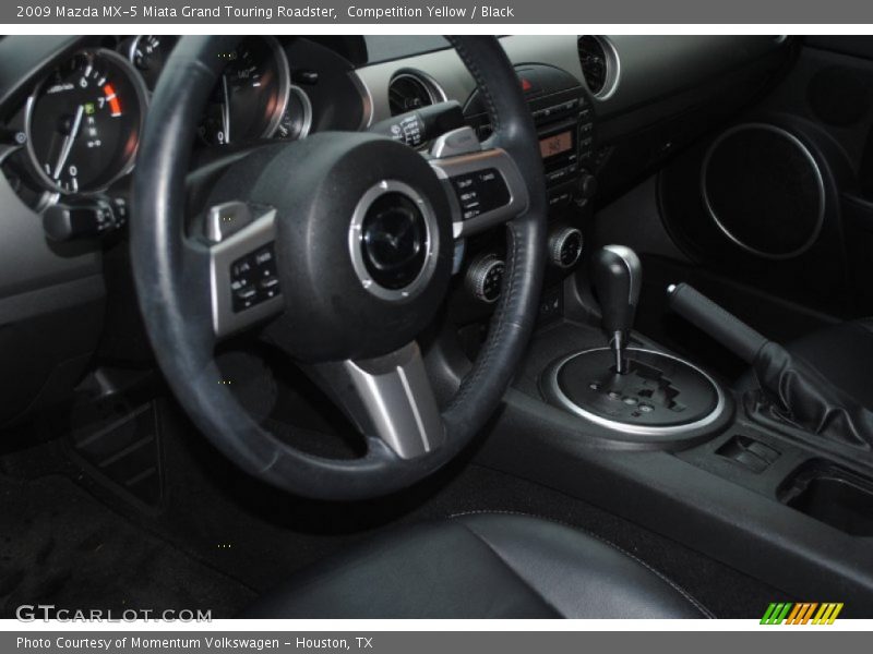 2009 MX-5 Miata Grand Touring Roadster Black Interior