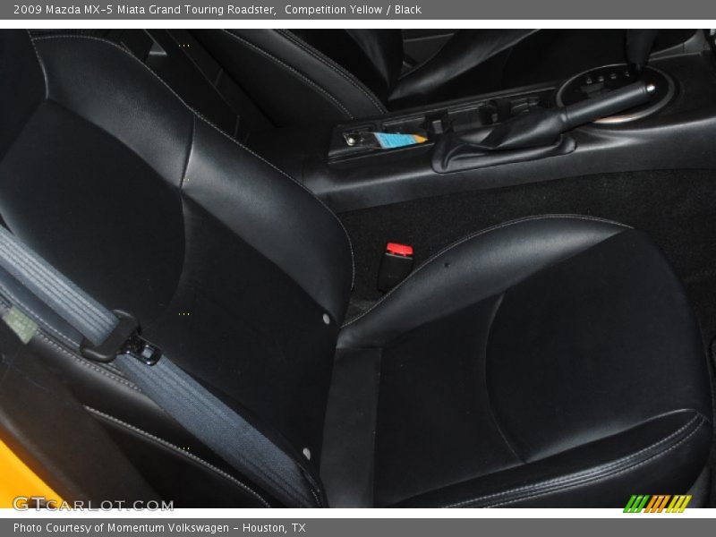Competition Yellow / Black 2009 Mazda MX-5 Miata Grand Touring Roadster
