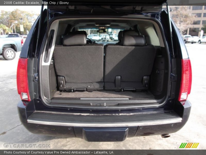 Blue Chip / Ebony 2008 Cadillac Escalade