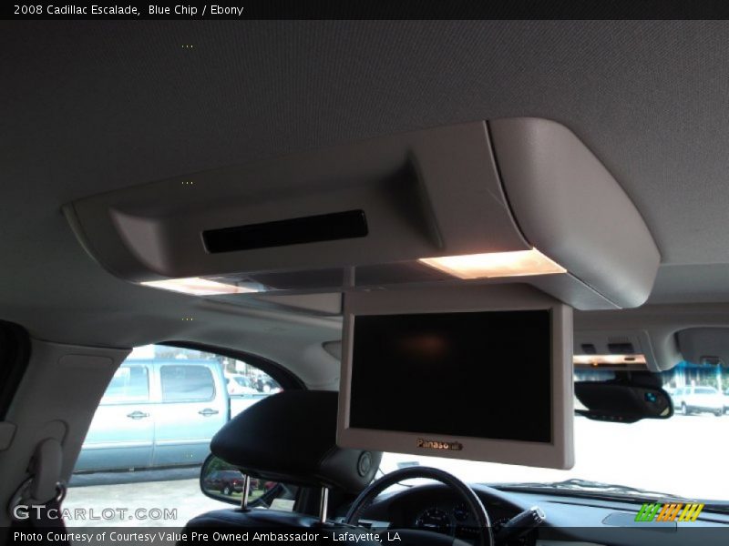 Blue Chip / Ebony 2008 Cadillac Escalade