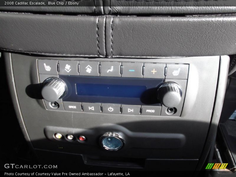 Blue Chip / Ebony 2008 Cadillac Escalade