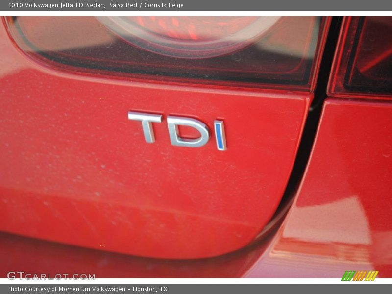 Salsa Red / Cornsilk Beige 2010 Volkswagen Jetta TDI Sedan