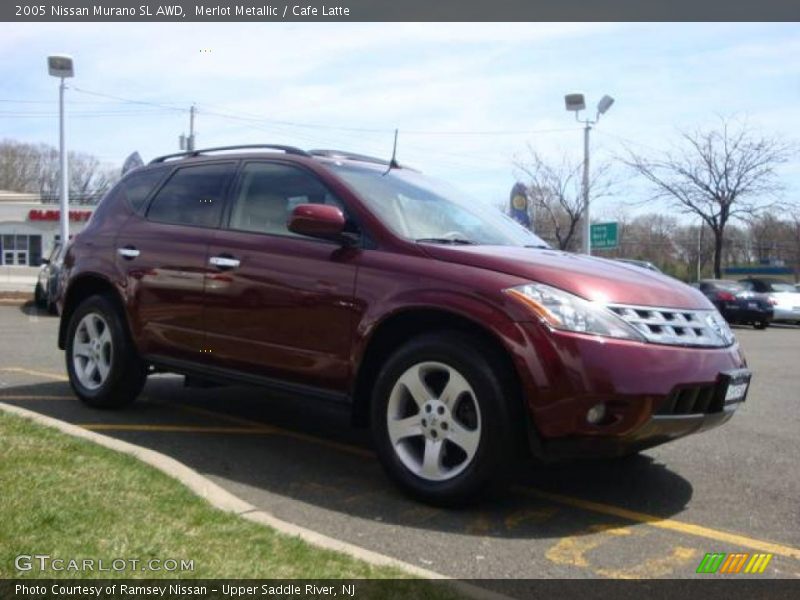 Merlot Metallic / Cafe Latte 2005 Nissan Murano SL AWD