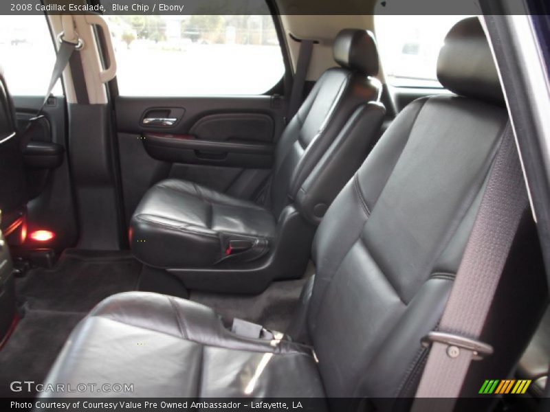 Blue Chip / Ebony 2008 Cadillac Escalade