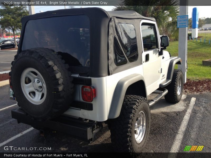Bright Silver Metallic / Dark Slate Gray 2006 Jeep Wrangler SE 4x4