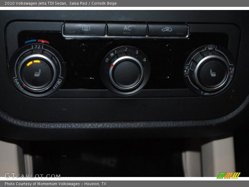 Salsa Red / Cornsilk Beige 2010 Volkswagen Jetta TDI Sedan