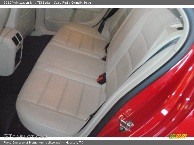 Salsa Red / Cornsilk Beige 2010 Volkswagen Jetta TDI Sedan